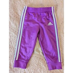 Adidas Purple Joggers‎ 9 Month